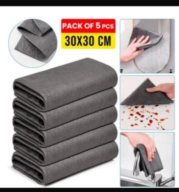 Thickened Magic Cleaning Cloth - 5 Pieces