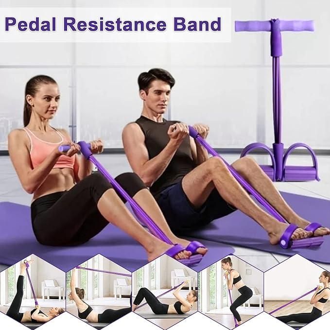 Cartel's Yoga Pedal Puller Resistance Band Fitness Equipment