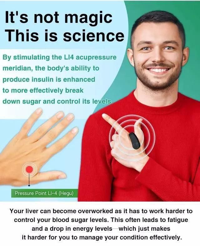 Cartel's Sugar Control LI4 Acupressure Point Clip (Pack of 2)